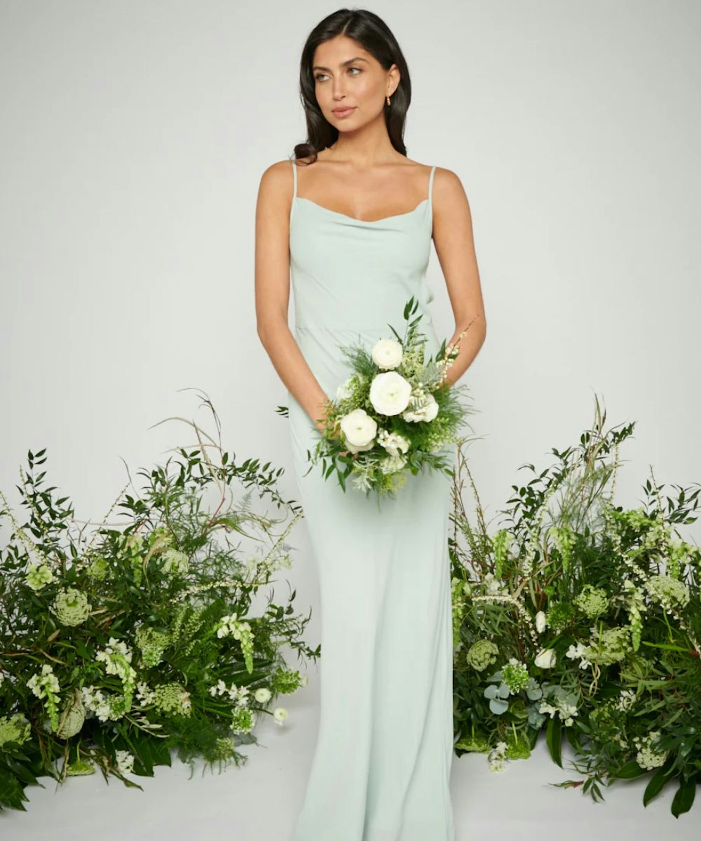 Pretty Lavish, Keisha Chiffon Maxi Bridesmaid Dress