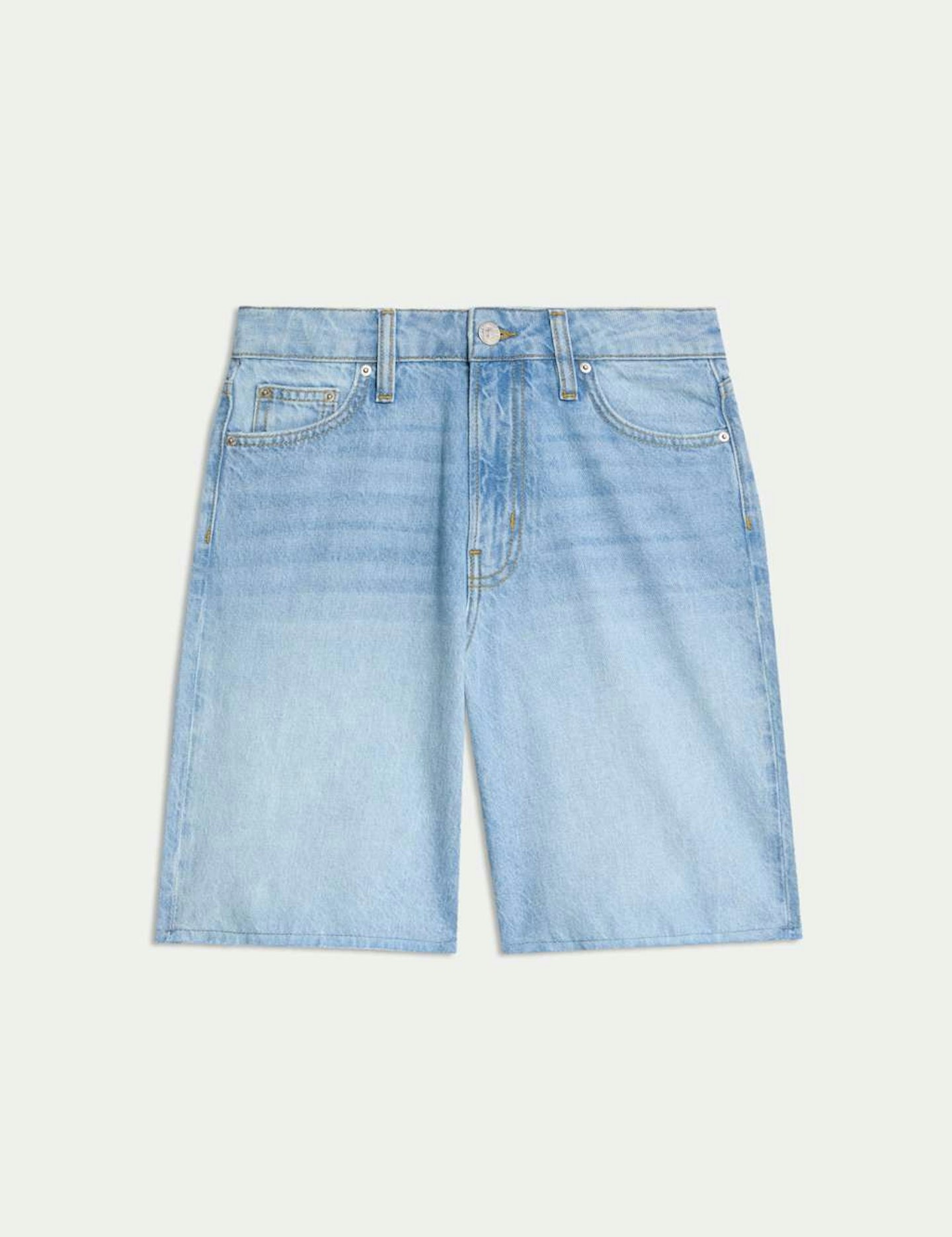 M&S, Pure Cotton Denim Bermuda Shorts