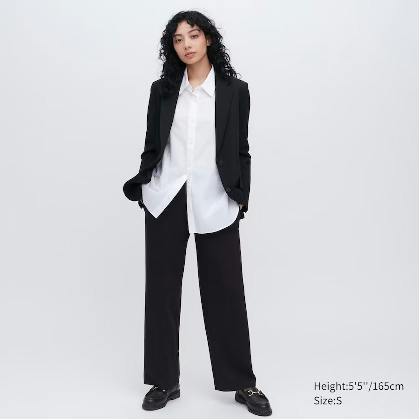 Uniqlo, Stretch Straight-Leg Trousers