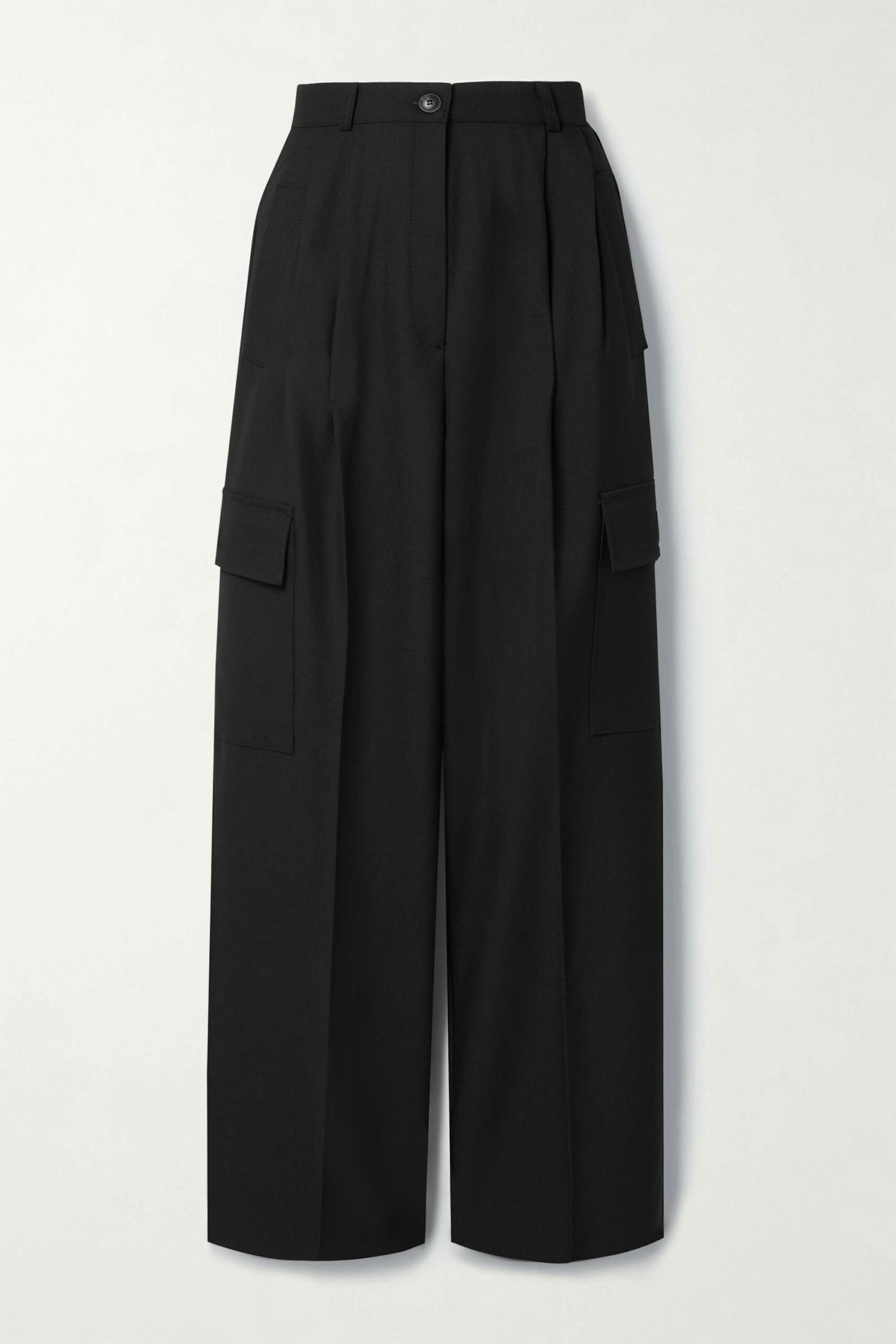 The Frankie Shop, Maesa Pleated Woven Wide-Leg Cargo Pants