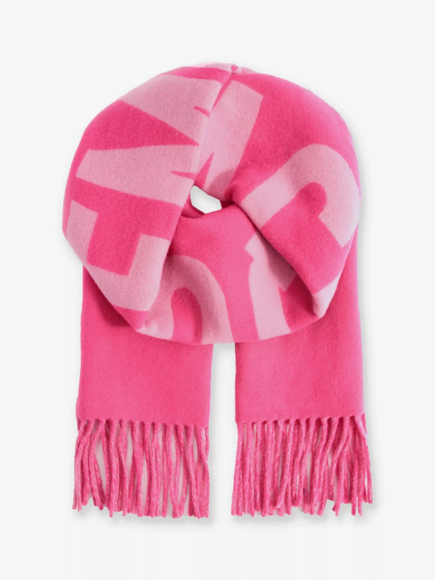 Jacquemus, L'echarpe tasselled-trim Wool Scarf