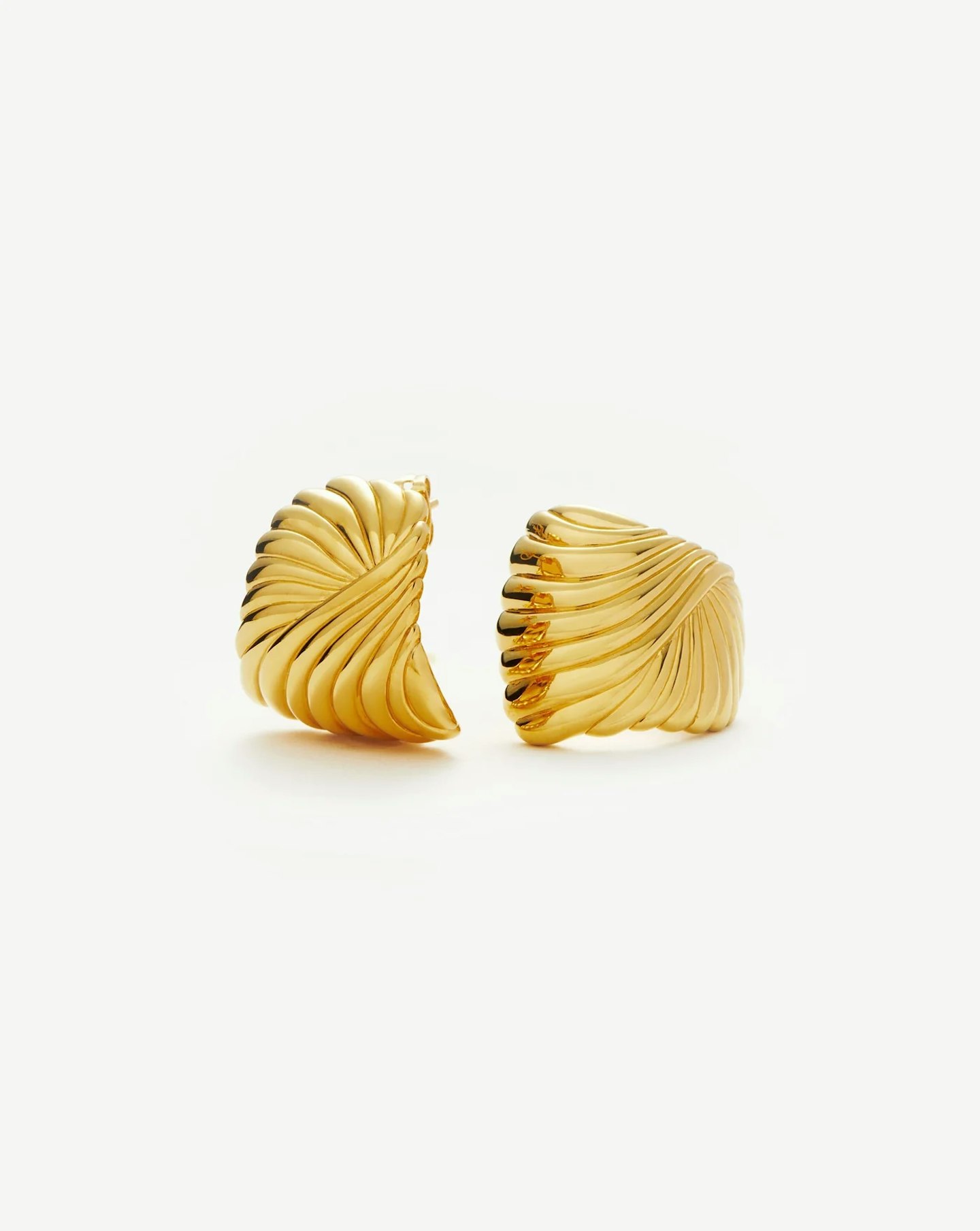missoma gold earrings