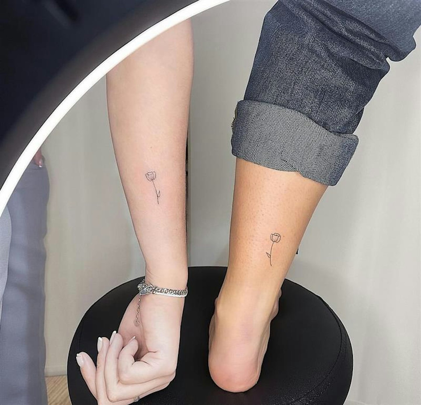 Matching tattoos