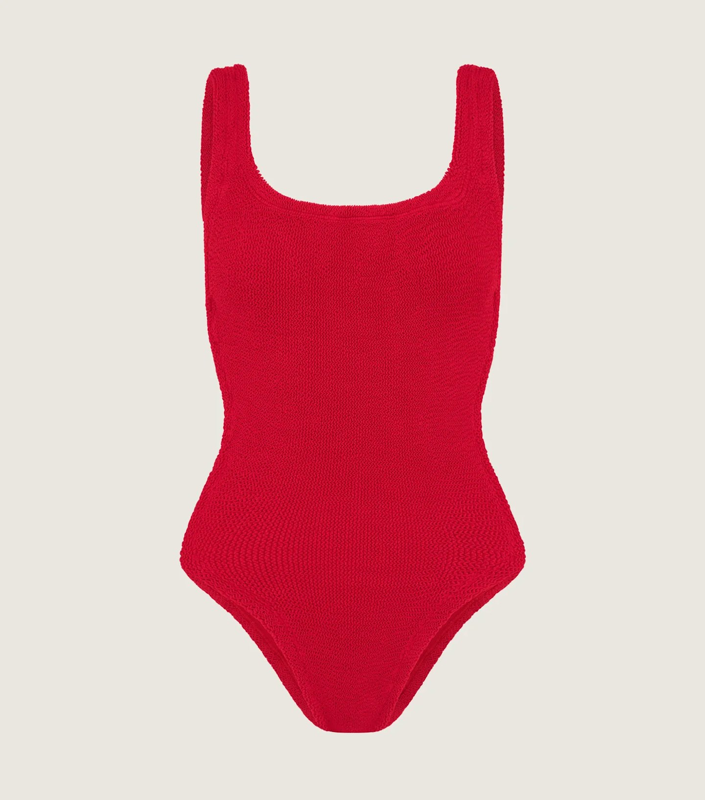 hunza g red swimsuit