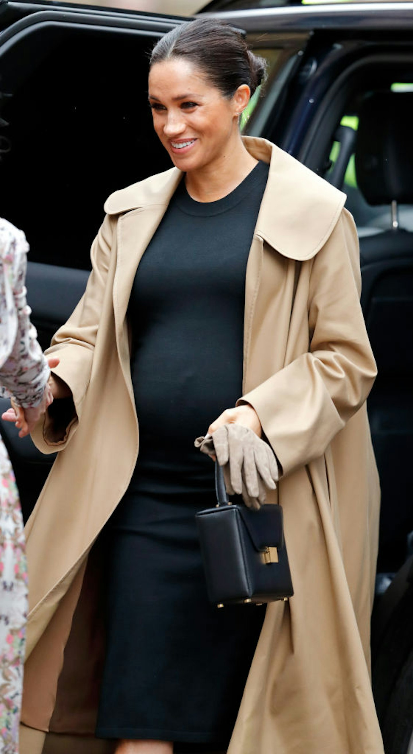 meghan markle pregnancy style