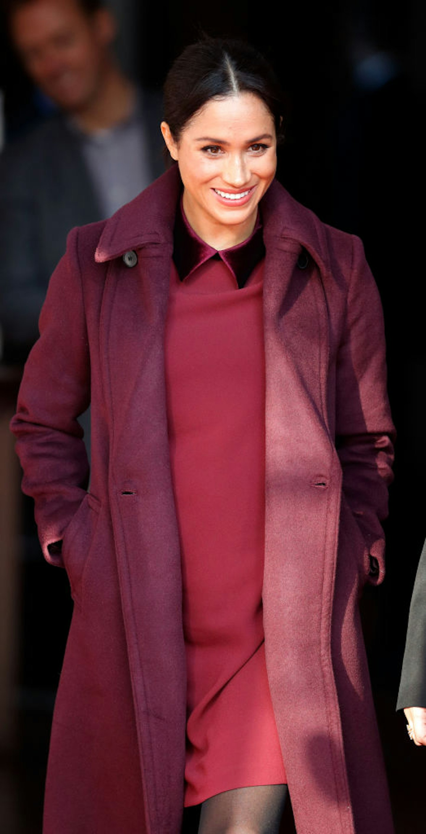 meghan markle pregnancy style