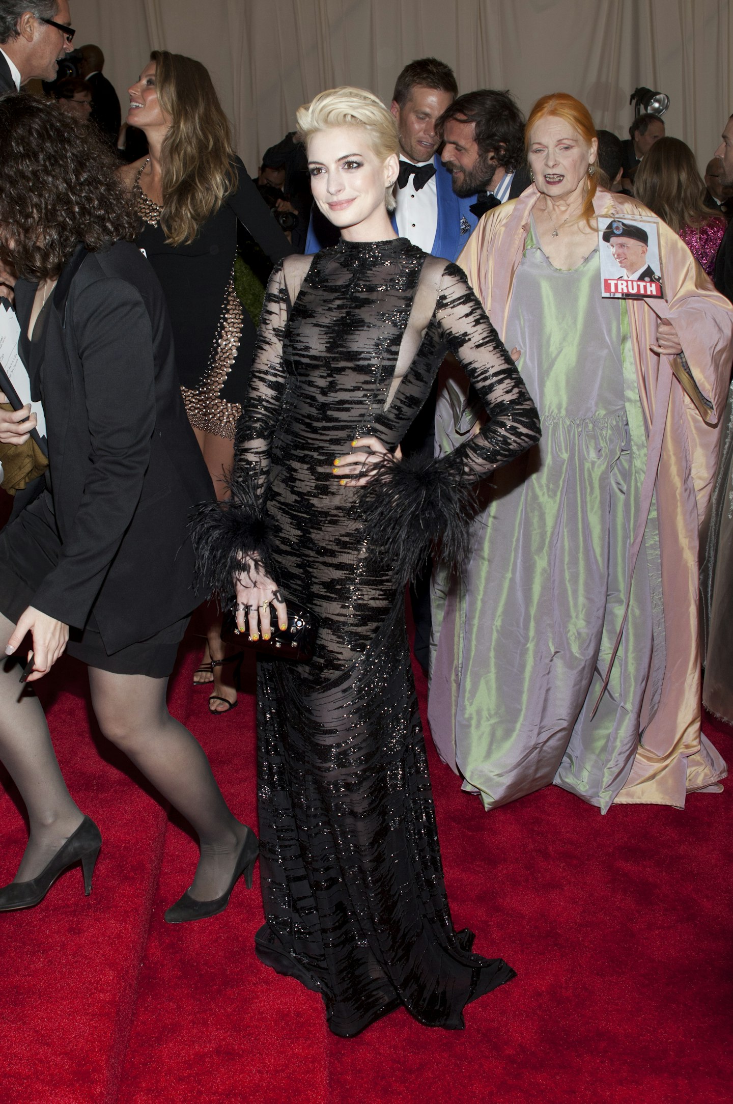 Anne Hathaway in Valentino