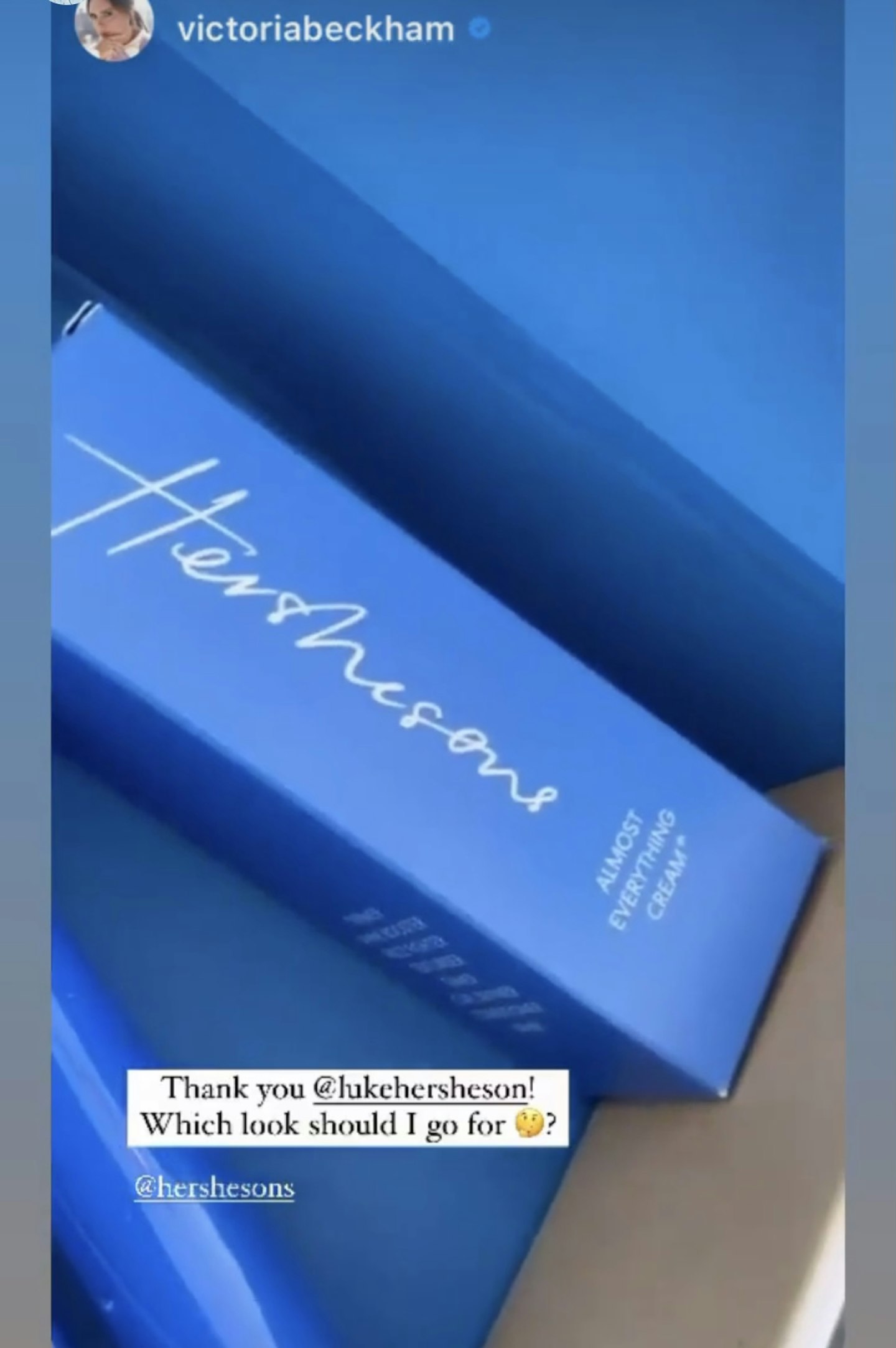 Victoria Beckham Hershesons