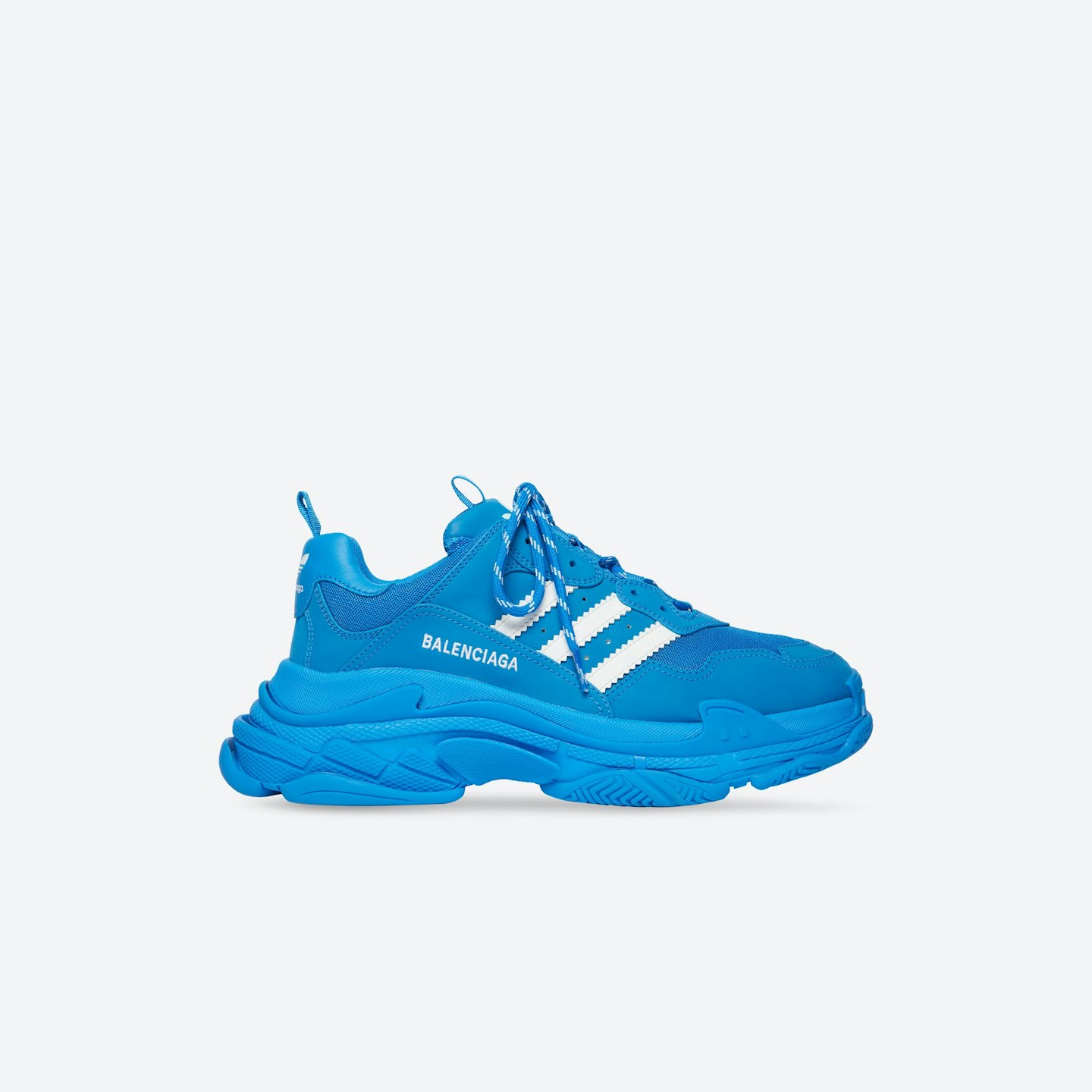 Balenciaga Adidas collaboration Triple S Sneakers in Blue, £775