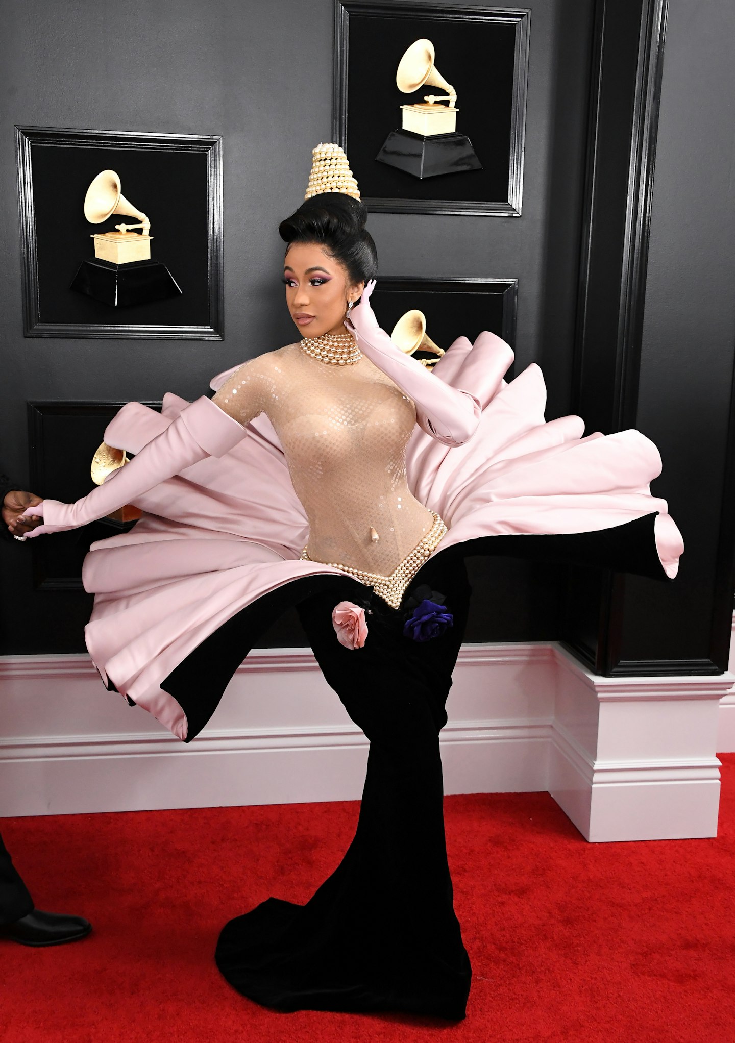 Cardi B in Mugler